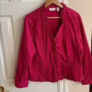 Pink Chico’s jacket